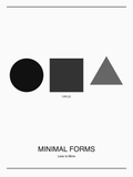 Minimal Forms — Bauhaus Geometric Art Print — Bauhaus Art Print 18×24" Wall Art